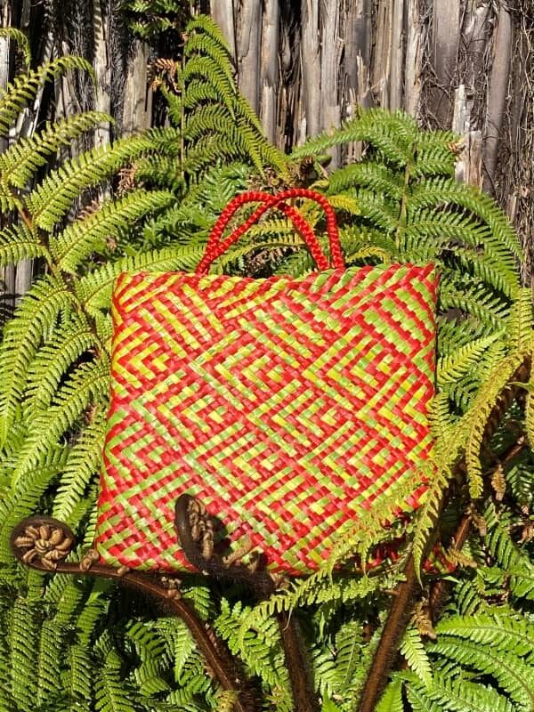 Kete Whakairo Patiki create per Amelia - Abundancia